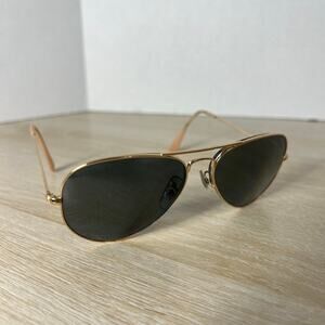 Ray-Ban RB3025 001/3F Sunglasses Aviator Large Metal Gold 55-14-135 FRAMES ONLY